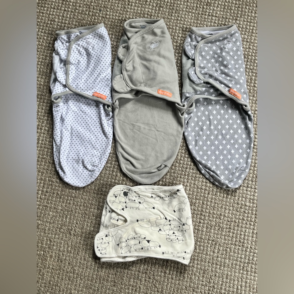 SwaddleMe Swaddles- Set of 4
